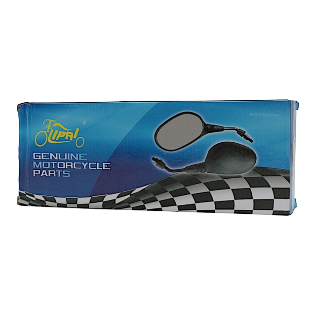 Дзеркало заднього виду Трапеція LIPAI (GP150) (M8 R+R) з болтом фіксації фото westvelo.com