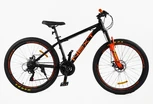 Велосипед 26 AL Corso «NEXT» NX-26505 алюміній 15", (к-т SHIMANO) чорно-помаранчевий фото westvelo.com