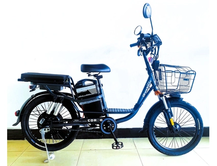 Електровелосипед 22 ST Corso «SHADOW PRO» SH-42173 сталь, двигун 800W, акумулятор 48V 20Ah літієвий, темно сірий