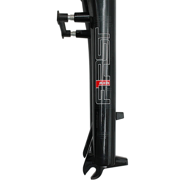 Вилка 26 аморт. безрізьб. (RST FIRST AIR RL) диск/v-brake lockout, Ø28.6мм хід-100мм шток 260мм чорний фото westvelo.com