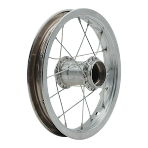 Колесо 12 зад обід нікель, стакан