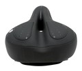 Сідло на демпферах з отвором AVANTI № 189 GEL, чорне з крапками фото westvelo.com