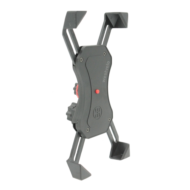 Тримач для телефону пластик (2010-043) з фіксуючою кнопкою фото westvelo.com