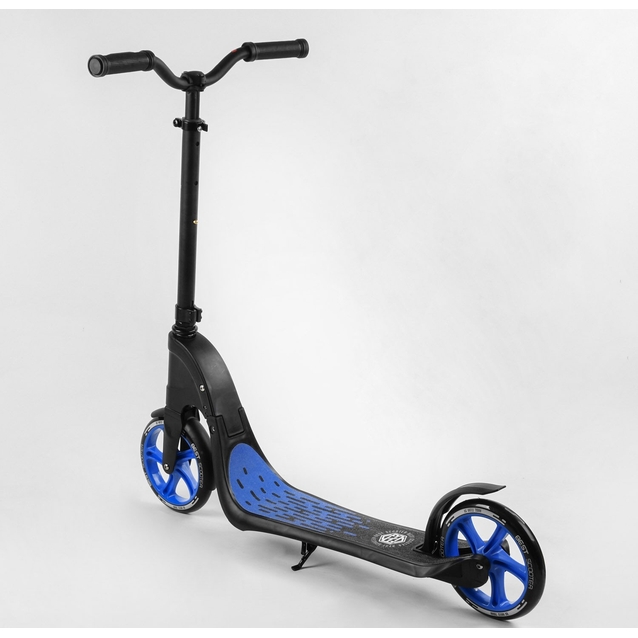 Самокат дитячий 2-х колісний, PU Best Scooter 79855 синій, Ø200mm