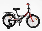 Дитячий велосипед 18 ST Corso «MAXIS» CL-18639 чорно-червоний фото westvelo.com