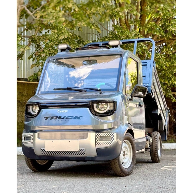 Гібридний вантажний електроавтомобіль CORSO «TRUCK RANGE» RG-88199 VIN:YGDJA202605080056, двигун 2999W, акумулятор 72V 58Ah графеновий, + 6 ящик. акум, +13 місць, колеса 12" фото westvelo.com