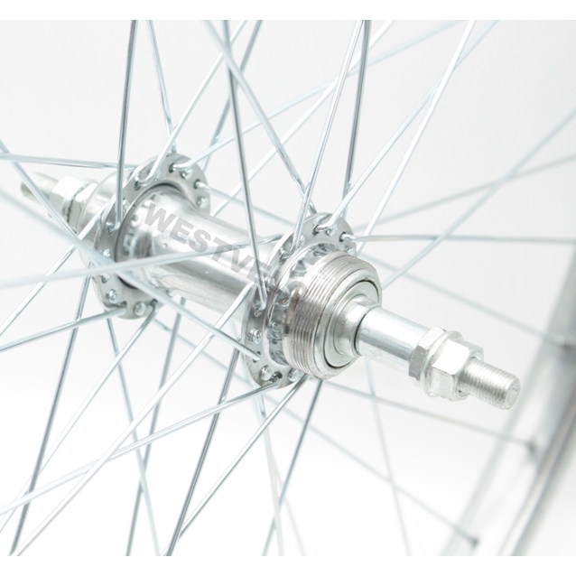 Колесо 24. зад, обід нікель, спиця 2мм, втулка мтв фото westvelo.com