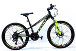Велосипед 24 AL Corso «FENIX» FX-24962 алюміній 11", (к-т SunRun) чорно-жовтий фото westvelo.com