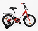 Дитячий велосипед 16 ST Corso «MAXIS» MX-23965 біло-червоний фото westvelo.com