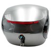Кофр (багажник) для мотоцикла задній LIPAI (350х350х260) 32L сірий глянцевий, крапля фото westvelo.com