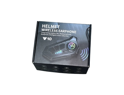 Бездротова гарнітура до шолома Y10 Helmet Wireless Earphone , з волого-пило захистом