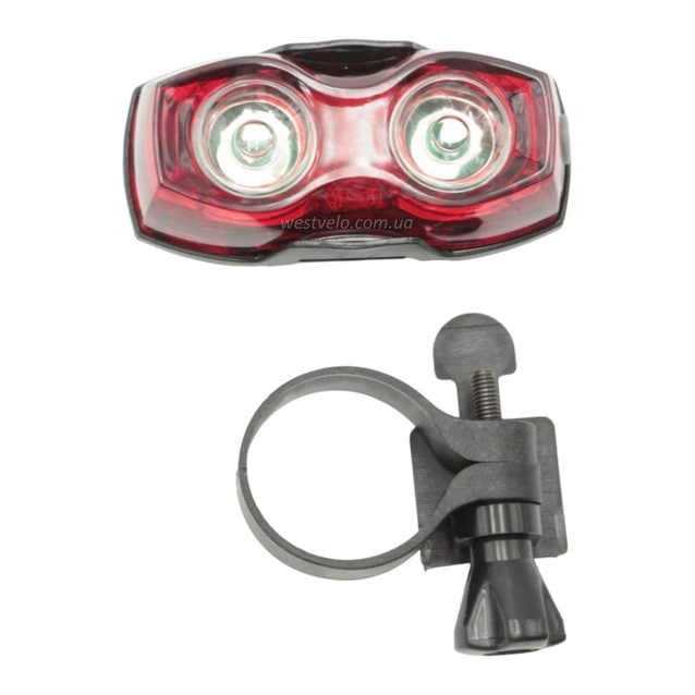 Мигалка на батарейках зад. QP-011 HUIBO фото westvelo.com