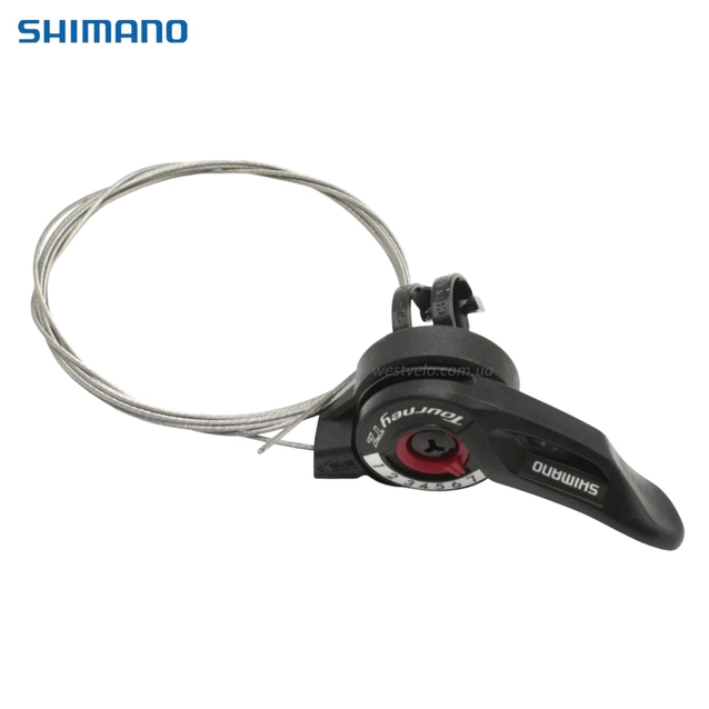 Манетки Shimano SL-TZ500-6R, 6 швидкостей (Ø22,2) фото westvelo.com