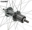 Колесо 28-29 зад, обід 2-ний чорний, втулка AL. Quando касета (8-9) фото westvelo.com