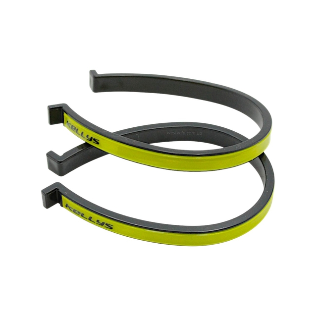 Світловідбиваючі кліпси KLS (Radiate) пластикові (2шт) фото westvelo.com