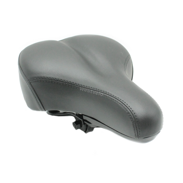 Сідло на пружинах D-500 чорне фото westvelo.com