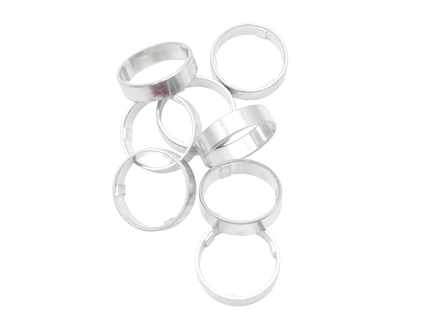 Кільце проставочне 10мм, між зірками касети, алюміній, нікель