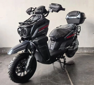 Електроскутер Corso «BLACKFURY» BF-645014, двигун 2800W, акумулятор 72V/40Ah літій-залізо-фосфатний, графітовий, колеса 12"