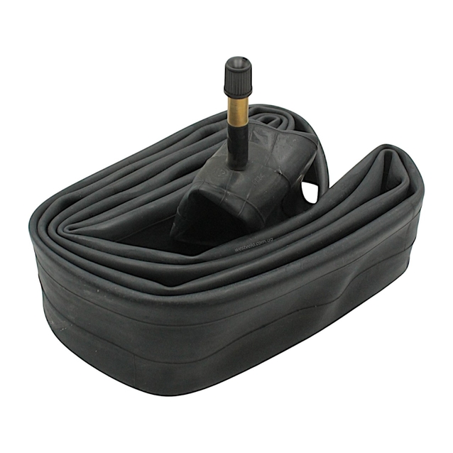 Камера 28-29. довгий ніпель AV 48mm BLACK CAT (2.125/2.40) самоклеюча (з антипрокольним гелем) фото westvelo.com