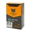 Камера 27.5. довгий ніпель AV 48mm BLACK CAT (1.75-2.125) самоклеюча (з антипрокольним гелем) фото westvelo.com