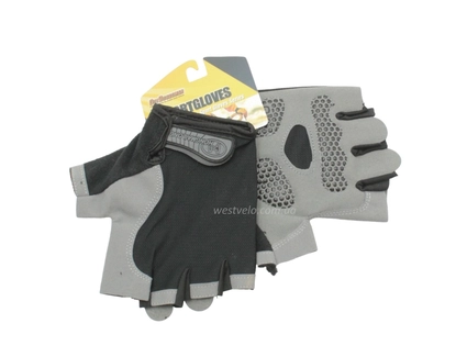 Рукавиці "M" (20-21 см) HONGMAILONG GEL чорно-сірі