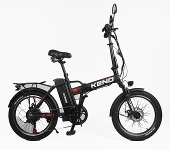 Електровелосипед 20 AL Corso «KENO» KN-11420, алюміній складний, двигун 350W, акумулятор 36V10Ah літієвий чорний
