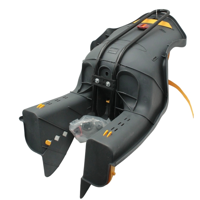 Крісло дитяче, пластик, на зад. багажник, "BQ-7" з м'ягкою підкладкою, чорне фото westvelo.com