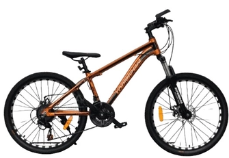 Велосипед 24 AL TopRider 680 алюміній 14", помаранчевий