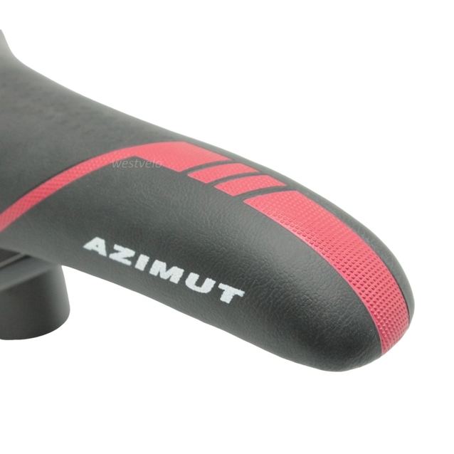 Сідло мтв AZIMUT чорно-малинове фото westvelo.com