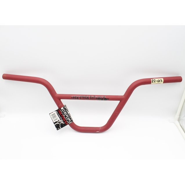 Руль BMX сталевий Lock  Stock Bar Ø22.2,L-670, бордовий. Н8 фото westvelo.com