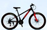 Велосипед 26 ST Corso «ENERGY» EN-26447 сталь 13", (к-т SHIMANO) чорно-червоний фото westvelo.com