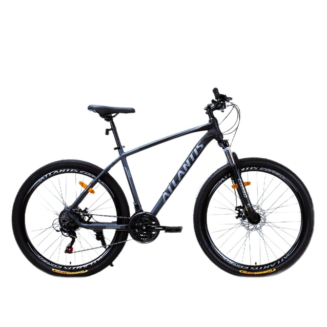Велосипед 27.5 AL Corso «ATLANTIS» AL-27616 алюміній 19", (к-т SHIMANO) графітовий фото westvelo.com