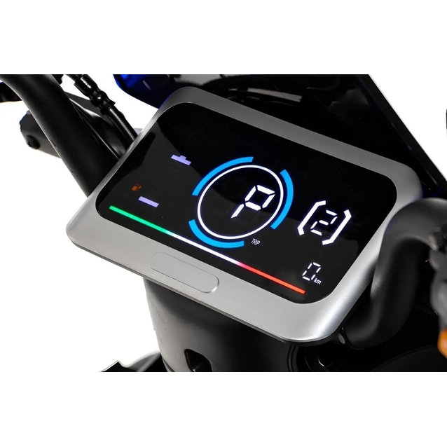 Електроскутер Corso «BULLET» BT-926345, двигун 2500W, акумулятор 72V/40Ah літій-залізо-фосфатний, сірий, колеса 12" фото westvelo.com