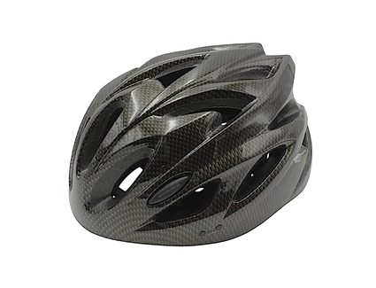 Вело шолом "TK Sport" 074 (56 см) з мигалкою, чорний