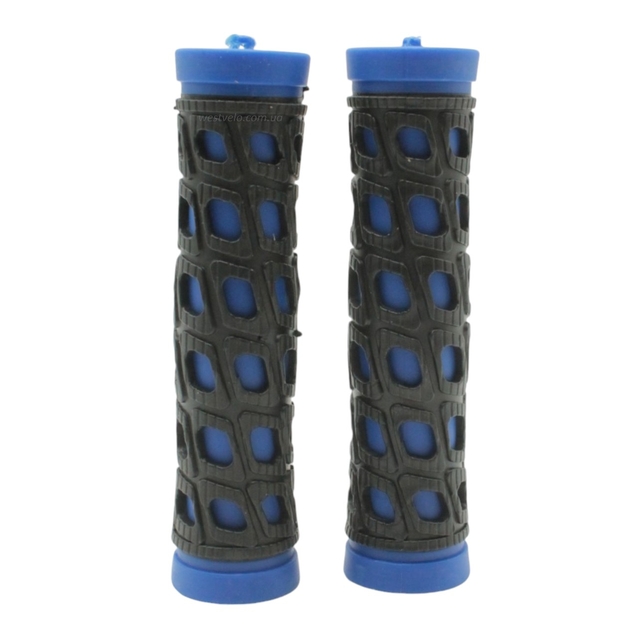 Гріпси гумові чорно-сині 445 фото westvelo.com