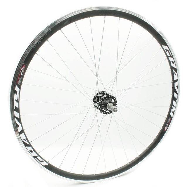 Колесо 28-29 зад, обід 2-ний чорний, втулка ST. SHUNFENG, диск 6 болтів фото westvelo.com