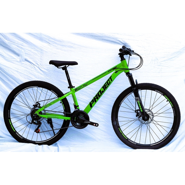 Велосипед 26 AL Corso «PROJECT»  RJ-26965 алюміній 13", (к-т SunRun) салатовий фото westvelo.com