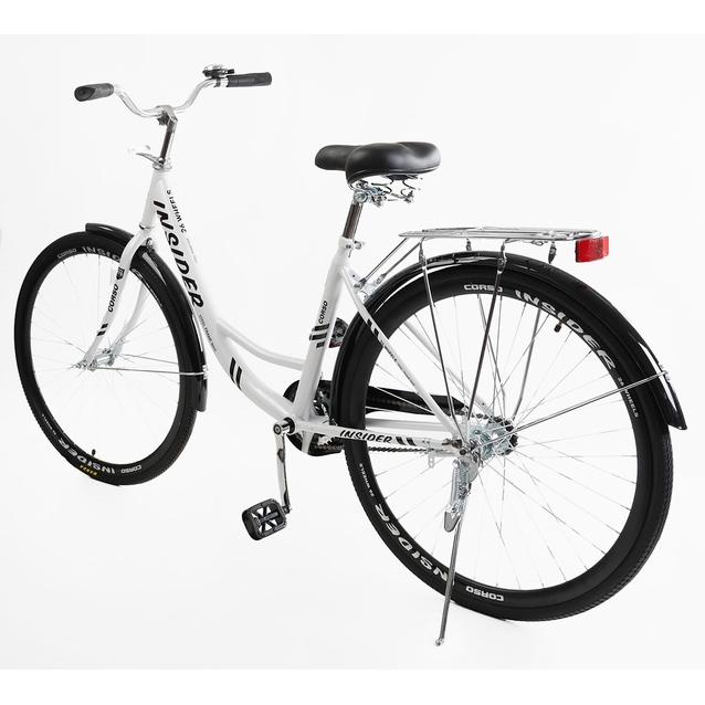 Міський велосипед 26 ST Corso «INSIDER» SD-26614 сталь 16,5", білий фото westvelo.com