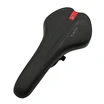 Сідло мтв 3071 чорне з червоними вставками фото westvelo.com