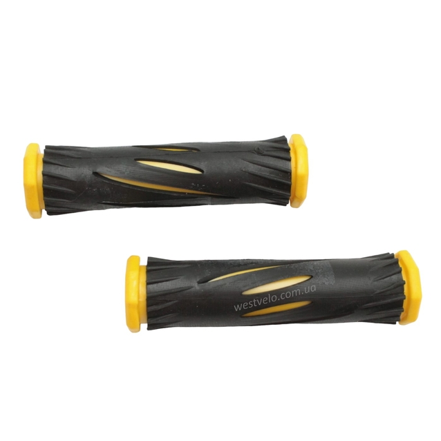 Гріпси з прорізами чорно-жовті 50-14 фото westvelo.com