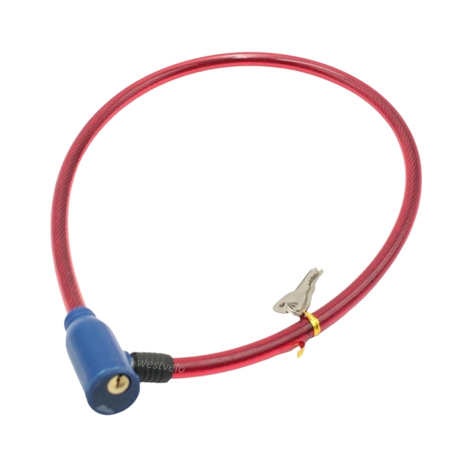 Замок MS-2 L-0.80m на ключ (різні кольори) фото westvelo.com