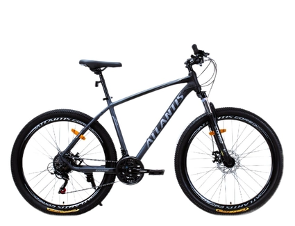 Велосипед 27.5 AL Corso «ATLANTIS» AL-27616 алюміній 19", (к-т SHIMANO) графітовий