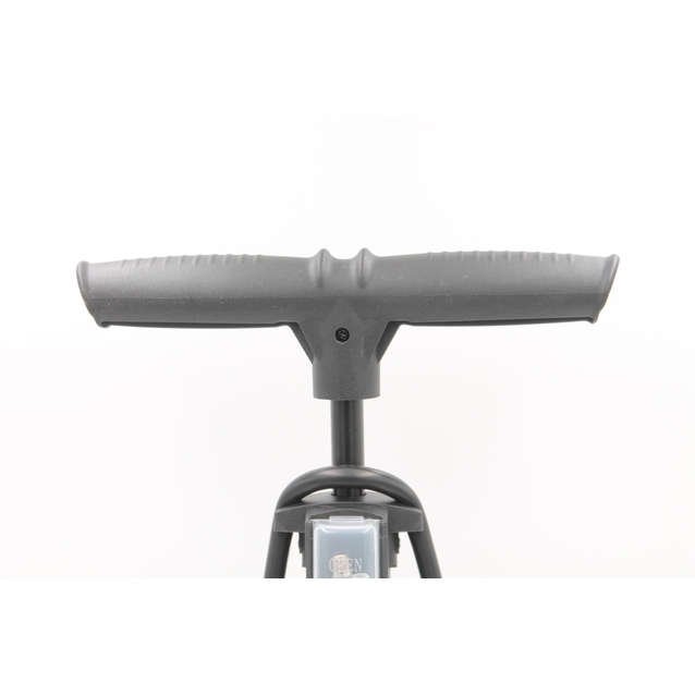 Насос авто з манометром BEE pump MAN металевий чорний, 2-ний наконечник (AV/FV) фото westvelo.com