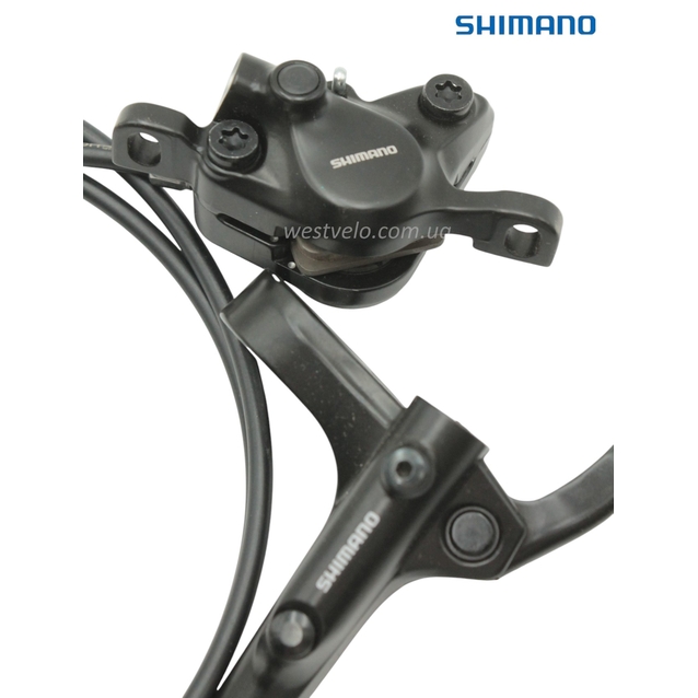 Гідравлічні гальма SHIMANO (BL MT-200) SH-L - 8511 лівий, передні гальма, в зборі L-820mm фото westvelo.com