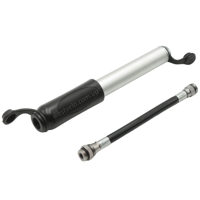 Насос вело BEE pump ZF-025-1 AL. алюміній (AV/FV) фото westvelo.com