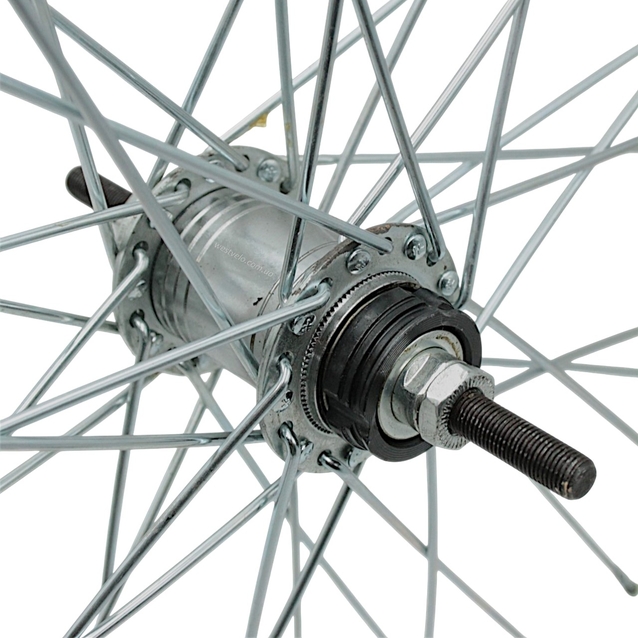 Колесо 24. зад, обід харків, спиця 3мм, вт. Falcon + к-т фото westvelo.com