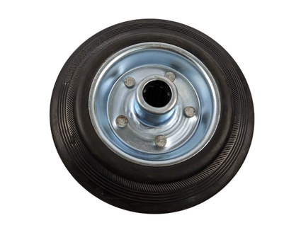 Колесо для візка 160mm (160/40-80), під вісь Ø20mm, широке, роликовий підшипник