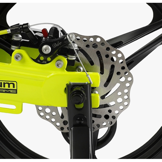 Дитячий велосипед 16 MG Corso «REVOLT» MG-16480, магнієва рама, жовтий фото westvelo.com