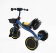 Дитячий велосипед 3-х колісний EVA (піна) Best Trike колеса 10-8, BS-45602 синій, сталева рама, УКР.ОЗВУЧУВАННЯ, світло, кошик фото westvelo.com