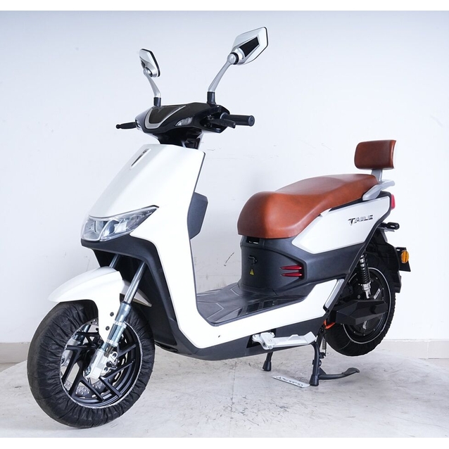 Електроскутер Tailg «T70» A40, двигун 2000W, акумулятор 72V 35Ah графеновий, білий, колеса 12" фото westvelo.com